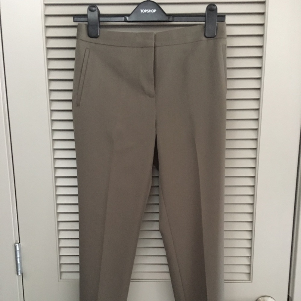 Topshop Trousers - Olive Green